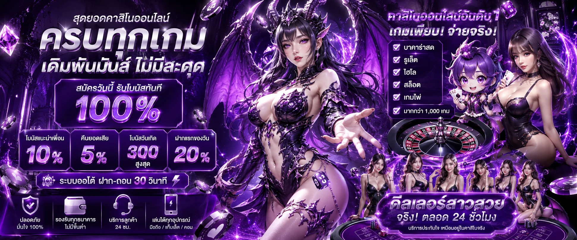บาคาร่าออนไลน์ DRAGONMAX888 คาสิโนสด ดีลเลอร์ตัวจริง